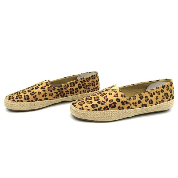 Mia Amore Memory Foam Women's Freedom Espadrilles in Brown Leopard Sz 6.5 - Picture 3 of 8